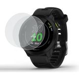Engo Garmin Forerunner 55 İle Uyumlu Ekran Koruyucu, Tam Kaplayan Akıllı Saat Koruması, Çizilmeye Dayanıklı Tpu Koruma 2 Adet, Hd Şeffaf