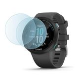 Engo Garmin Swim 2 İle Uyumlu Ekran Koruyucu Çizilmeye Dayanıklı Akıllı Saat Koruması, 9H Temperli Kırılmaz Esnek Nano Cam, Hd Şeffaf 2 Adet