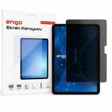 Engo Hometech Alfa 10XM 10.1 İnç İle Uyumlu Hayalet Ekran Koruyucu, Yandan Görünmeyen Anti-Spy Gizlilik (Privacy) Koruması, 9H Temperli Nano Kırılmaz Esnek Cam, Parlama Ve Parmak İzi Önleyici