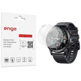 Engo Honor Magicwatch 2 46mm İle Uyumlu Ekran Koruyucu, Tam Kaplayan Akıllı Saat Koruması, Çizilmeye Dayanıklı Tpu Koruma 2 Adet, Hd Şeffaf