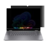 Engo Hp Omnibook X Flip 16 İnç İle Uyumlu Hayalet Ekran Koruyucu Notebook, Yandan Görünmeyen Anti-Spy Gizlilik (Privacy) Laptop Koruması, 9H Temperli Nano Kırılmaz Esnek Cam, Parlama Önleyici
