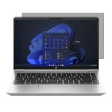 Engo Hp Probook 440 G10 14 İnç İle Uyumlu Hayalet Ekran Koruyucu Notebook, Yandan Görünmeyen Anti-Spy Gizlilik (Privacy) Laptop Koruması, 9H Temperli Nano Kırılmaz Esnek Cam, Parlama Önleyici