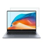 Engo Huawei Matebook D14 2023 Ultrabook 14 İnç İle Uyumlu Ekran Koruyucu Notebook, 9H Temperli Kırılmaz Esnek Nano Cam, Çizilmeye Ve Darbeye Dayanıklı Laptop Koruma, HD Şeffaf
