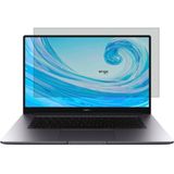 Engo Huawei Matebook D15 i3 15.6 İnç İle Uyumlu Hayalet Ekran Koruyucu Notebook, Yandan Görünmeyen Anti-Spy Gizlilik (Privacy) Laptop Koruması, 9H Temperli Nano Kırılmaz Esnek Cam 16:9