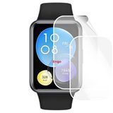 Engo Huawei Watch Fit 2 İle Uyumlu Ekran Koruyucu Şeffaf Esnek TPU Film 2 Adet