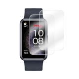 Engo Huawei Watch Fit Se İle Uyumlu Ekran Koruyucu, Tam Kaplayan Akıllı Saat Koruması, Çizilmeye Dayanıklı Tpu Koruma 2 Adet, Hd Şeffaf