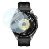Engo Huawei Watch Gt 6 46mm İle Uyumlu Ekran Koruyucu Çizilmeye Dayanıklı Akıllı Saat Koruması, 9H Temperli Kırılmaz Esnek Nano Cam, Hd Şeffaf 2 Adet