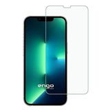 Engo iPhone 13 Pro İle Uyumlu Ekran Koruyucu Şeffaf, Dayanıklı Esnek Yapılı Kırılmaz 9H Nano Cam Koruma
