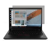 Engo Lenovo Thinkpad T14 G2 14 İnç İle Uyumlu Hayalet Ekran Koruyucu Notebook, Yandan Görünmeyen Anti-Spy Gizlilik (Privacy) Laptop Koruması, 9H Temperli Nano Kırılmaz Esnek Cam, Parlama Önleyici