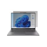 Engo Lenovo Yoga 7i Gen 9 16 İnç İle Uyumlu Hayalet Ekran Koruyucu Notebook, Yandan Görünmeyen Anti-Spy Gizlilik (Privacy) Laptop Koruması, 9H Temperli Nano Kırılmaz Esnek Cam, Parlama Önleyici