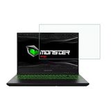 Engo Monster Abra A5 V17 15.6 İnç İle Uyumlu Ekran Koruyucu Notebook, 9H Temperli Kırılmaz Esnek Nano Cam, Çizilmeye Ve Darbeye Dayanıklı Laptop Koruma, HD Şeffaf