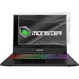 Engo Monster Tulpar T5 15.6 İnç İle Uyumlu Mat Ekran Koruyucu Notebook, Yansıma Ve Parlama Önleyici Parmak İzi Bırakmayan Laptop Koruma, 9H Temperli Kırılmaz Esnek Nano Cam 16:9