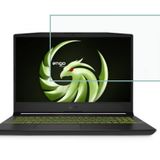 Engo Msi Bravo 15 15.6 İnç İle Uyumlu Ekran Koruyucu Notebook, 9H Temperli Kırılmaz Esnek Nano Cam, Çizilmeye Ve Darbeye Dayanıklı Laptop Koruma, HD Şeffaf