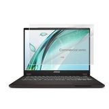 Engo Msi Commercial 14 H A13MG 14 İnç İle Uyumlu Mat Ekran Koruyucu Notebook, Yansıma Ve Parlama Önleyici Parmak İzi Bırakmayan Laptop Koruma, 9H Temperli Kırılmaz Esnek Nano Cam 16:10