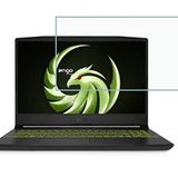 Engo Msi Delta 15 15.6 İnç İle Uyumlu Ekran Koruyucu Notebook, 9H Temperli Kırılmaz Esnek Nano Cam, Çizilmeye Ve Darbeye Dayanıklı Laptop Koruma, HD Şeffaf