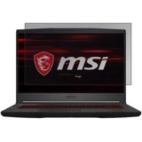 Engo Msi GF65 Thin 10SDR 15.6 İnç İle Uyumlu Hayalet Ekran Koruyucu Notebook, Yandan Görünmeyen Anti-Spy Gizlilik (Privacy) Laptop Koruması, 9H Temperli Nano Kırılmaz Esnek Cam, Parlama Önleyici 16:9