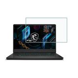 Engo Msi GP66 Leopard 15.6 İnç İle Uyumlu Ekran Koruyucu Notebook, 9H Temperli Kırılmaz Esnek Nano Cam, Çizilmeye Ve Darbeye Dayanıklı Laptop Koruma, HD Şeffaf