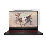 Engo Msi Katana GF66 11UE 15.6 İnç İle Uyumlu Mat Ekran Koruyucu Notebook, Yansıma Ve Parlama Önleyici Parmak İzi Bırakmayan Laptop Koruma, 9H Temperli Kırılmaz Esnek Nano Cam 16:9