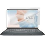 Engo Msi Modern 14 B5M 14 İnç İle Uyumlu Mat Ekran Koruyucu Notebook, Yansıma Ve Parlama Önleyici Parmak İzi Bırakmayan Laptop Koruma, 9H Temperli Kırılmaz Esnek Nano Cam 16:9