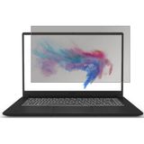 Engo Msi Modern 15 A10RBS 15.6 İnç İle Uyumlu Hayalet Ekran Koruyucu Notebook, Yandan Görünmeyen Anti-Spy Gizlilik (Privacy) Laptop Koruması, 9H Temperli Nano Kırılmaz Esnek Cam 16:9