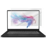 Engo Msi Modern 15 A10RBS 15.6 İnç İle Uyumlu Mat Ekran Koruyucu Notebook, Yansıma Ve Parlama Önleyici Parmak İzi Bırakmayan Laptop Koruma, 9H Temperli Kırılmaz Esnek Nano Cam 16:9