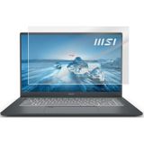 Engo Msi Prestige 14 A12SC 15.6 İnç İle Uyumlu Mat Ekran Koruyucu Notebook, Yansıma Ve Parlama Önleyici Parmak İzi Bırakmayan Laptop Koruma, 9H Temperli Kırılmaz Esnek Nano Cam 16:9