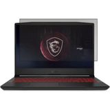 Engo Msi Pulse Gl66 15.6 İnç İle Uyumlu Hayalet Ekran Koruyucu Notebook, Yandan Görünmeyen Anti-Spy Gizlilik (Privacy) Laptop Koruması, 9H Temperli Nano Kırılmaz Esnek Cam, Parlama Önleyici 16:9