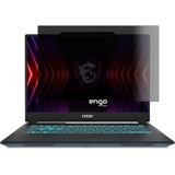 Engo Msi Raider A18 Hx 18 İnç Hayalet Ekran Koruyucu Notebook, Yandan Görünmeyen Anti-Spy Gizlilik (Privacy) Laptop Koruması, 9H Temperli Nano Kırılmaz Esnek Cam, Parlama Önleyici 9H Nano