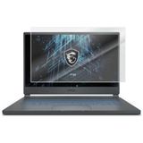 Engo Msi Stealth 15M A11UEK 15.6 İnç İle Uyumlu Mat Ekran Koruyucu Notebook, Yansıma Ve Parlama Önleyici Parmak İzi Bırakmayan Laptop Koruma, 9H Temperli Kırılmaz Esnek Nano Cam 16:9