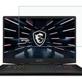 Engo Msi Stealth GS77 17.3 İnç İle Uyumlu Ekran Koruyucu Notebook, 9H Temperli Kırılmaz Esnek Nano Cam, Çizilmeye Ve Darbeye Dayanıklı Laptop Koruma, HD Şeffaf