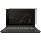 Engo Msi Summit B15 A11Mt 15.6 İnç İle Uyumlu Hayalet Ekran Koruyucu Notebook, Yandan Görünmeyen Anti-Spy Gizlilik (Privacy) Laptop Koruması, 9H Nano Kırılmaz Esnek Cam, Parlama Önleyici 16:9
