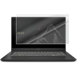 Engo Msi Summit B15 A11MT 15.6 İnç İle Uyumlu Mat Ekran Koruyucu Notebook, Yansıma Ve Parlama Önleyici Parmak İzi Bırakmayan Laptop Koruma, 9H Temperli Kırılmaz Esnek Nano Cam 16:9
