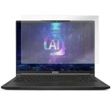 Engo Msi Summit E16 Ai Evo 16 İnç İle Uyumlu Mat Ekran Koruyucu Notebook, Yansıma Ve Parlama Önleyici Parmak İzi Bırakmayan Laptop Koruma, 9H Temperli Kırılmaz Esnek Nano Cam 16:10