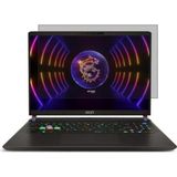 Engo Msi Vector GP68HX 13VH 16 İnç İle Uyumlu Hayalet Ekran Koruyucu Notebook, Yandan Görünmeyen Anti-Spy Gizlilik (Privacy) Laptop Koruması, 9H Temperli Nano Kırılmaz Esnek Cam 16:10