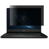 Engo Msi Vector GP76 17.3 İnç İle Uyumlu Hayalet Ekran Koruyucu Notebook, Yandan Görünmeyen Anti-Spy Gizlilik (Privacy) Laptop Koruması, 9H Temperli Nano Kırılmaz Esnek Cam, Parlama Önleyici 16:9