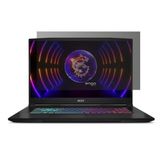 Engo Msi Vector GP77 17.3 İnç İle Uyumlu Hayalet Ekran Koruyucu Notebook, Yandan Görünmeyen Anti-Spy Gizlilik (Privacy) Laptop Koruması, 9H Temperli Nano Kırılmaz Esnek Cam, Parlama Önleyici