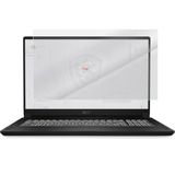 Engo Msi WS76 11UM 17.3 İnç İle Uyumlu Mat Ekran Koruyucu Notebook, Yansıma Ve Parlama Önleyici Parmak İzi Bırakmayan Laptop Koruma, 9H Temperli Kırılmaz Esnek Nano Cam 16:9