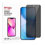 Engo Oppo Reno16 5G İle Uyumlu Hayalet Ekran Koruyucu, Yandan Görünmeyen Anti-Spy Gizlilik (Privacy) Koruması, 9H Temperli Nano Kırılmaz Esnek Cam, Parlama Ve Parmak İzi Önleyici (CPH2865)