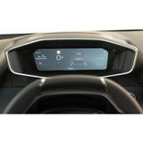 Engo Peugeot 2008 GT Uyumlu 10 inç 3D Gösterge Paneli Ekran Koruyucu Nano Parlak - Şeffaf