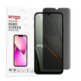 Engo Poco C81 Pro İle Uyumlu Hayalet Ekran Koruyucu, Yandan Görünmeyen Anti-Spy Gizlilik (Privacy) Koruması, 9H Temperli Nano Kırılmaz Esnek Cam, Parlama Ve Parmak İzi Önleyici