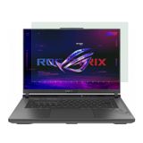 Engo Rog Strix G16 G614JI-N3127W 16 İnç İle Uyumlu Ekran Koruyucu Notebook, 9H Temperli Kırılmaz Esnek Nano Cam, Çizilmeye Ve Darbeye Dayanıklı Laptop Koruma, HD Şeffaf