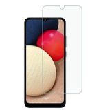 Engo Samsung Galaxy A02s İle Uyumlu Ekran Koruyucu 9H Temperli Kırılmaz Esnek Nano Cam, Çizilmeye Dayanıklı Koruma, HD Şeffaf