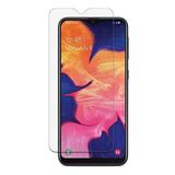 Engo Samsung Galaxy A10 İle Uyumlu Ekran Koruyucu 9H Temperli Kırılmaz Esnek Nano Cam, Çizilmeye Dayanıklı Koruma, HD Şeffaf