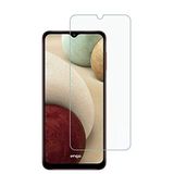 Engo Samsung Galaxy A12 İle Uyumlu Ekran Koruyucu 9H Temperli Kırılmaz Esnek Nano Cam, Çizilmeye Dayanıklı Koruma, HD Şeffaf