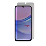Engo Samsung Galaxy A15 İle Uyumlu Hayalet Ekran Koruyucu, Yandan Görünmeyen Anti-Spy Gizlilik (Privacy) Koruması, 9H Temperli Nano Kırılmaz Esnek Cam, Parlama ve Parmak İzi Önleyici