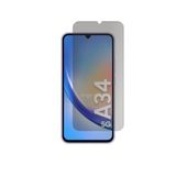 Engo Samsung Galaxy A34 İle Uyumlu Hayalet Ekran Koruyucu, Yandan Görünmeyen Anti-Spy Gizlilik (Privacy) Koruması, 9H Temperli Nano Kırılmaz Esnek Cam, Parlama ve Parmak İzi Önleyici
