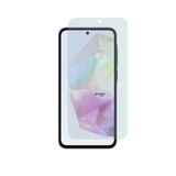 Engo Samsung Galaxy A35 5G İle Uyumlu Ekran Koruyucu 9H Temperli Kırılmaz Esnek Nano Cam, Çizilmeye Dayanıklı Koruma, HD Şeffaf