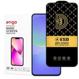 Engo Samsung Galaxy A36 İle Uyumlu Ekran Koruyucu Antistatik 9H Temperli Kırılmaz Cam, Toz Tutmayan Parmak İzi Önleyici, 5D Tam Kaplayan Esd Koruma, Hd Şeffaf