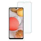 Engo Samsung Galaxy A42 İle Uyumlu Ekran Koruyucu 9H Temperli Kırılmaz Esnek Nano Cam, Çizilmeye Dayanıklı Koruma, HD Şeffaf