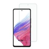 Engo Samsung Galaxy A53 İle Uyumlu Ekran Koruyucu 9H Temperli Kırılmaz Esnek Nano Cam, Çizilmeye Dayanıklı Koruma, HD Şeffaf